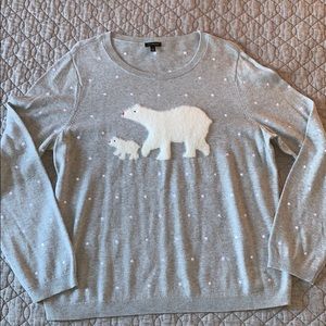 Talbots holiday sweater